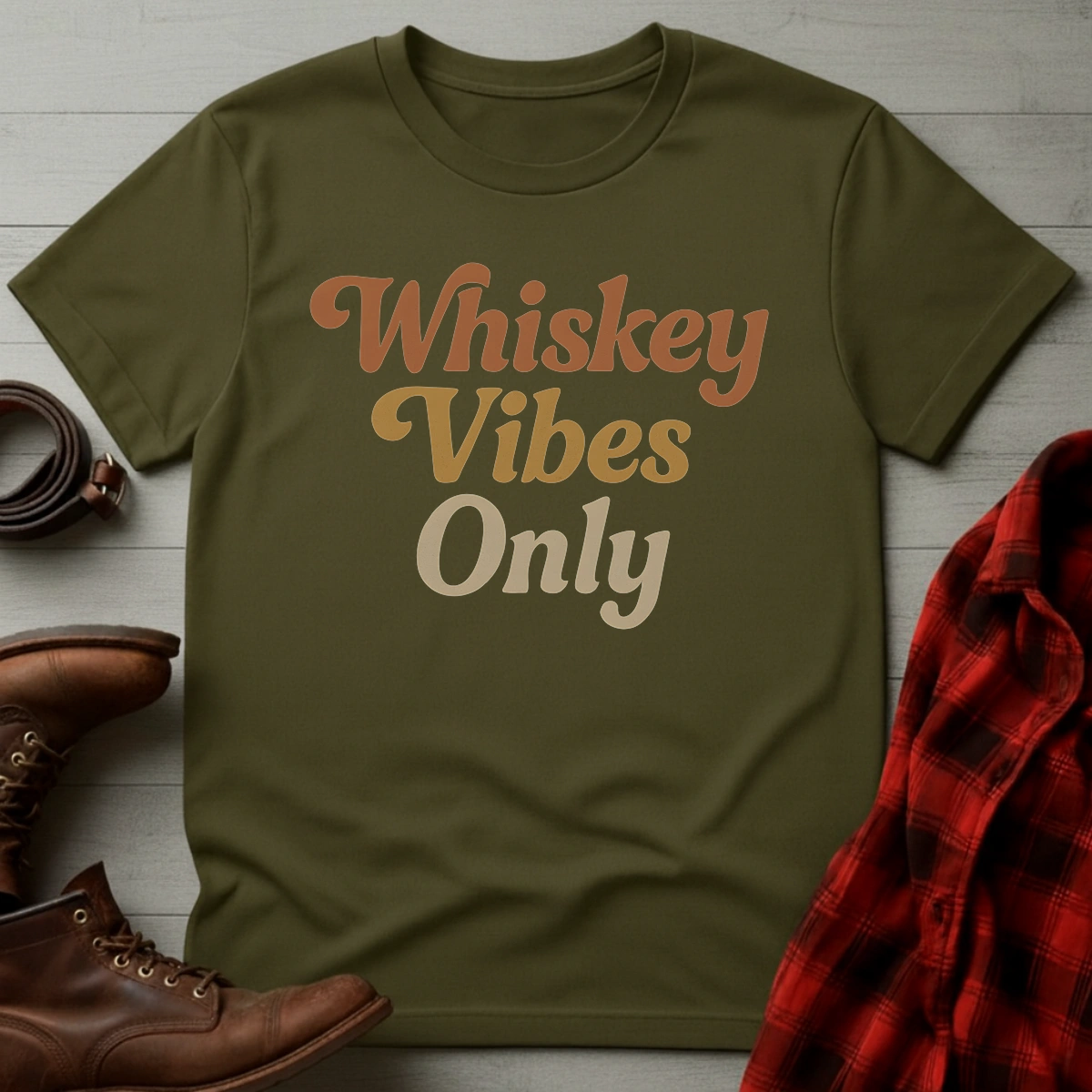 Whiskey Vibes Only T-Shirt