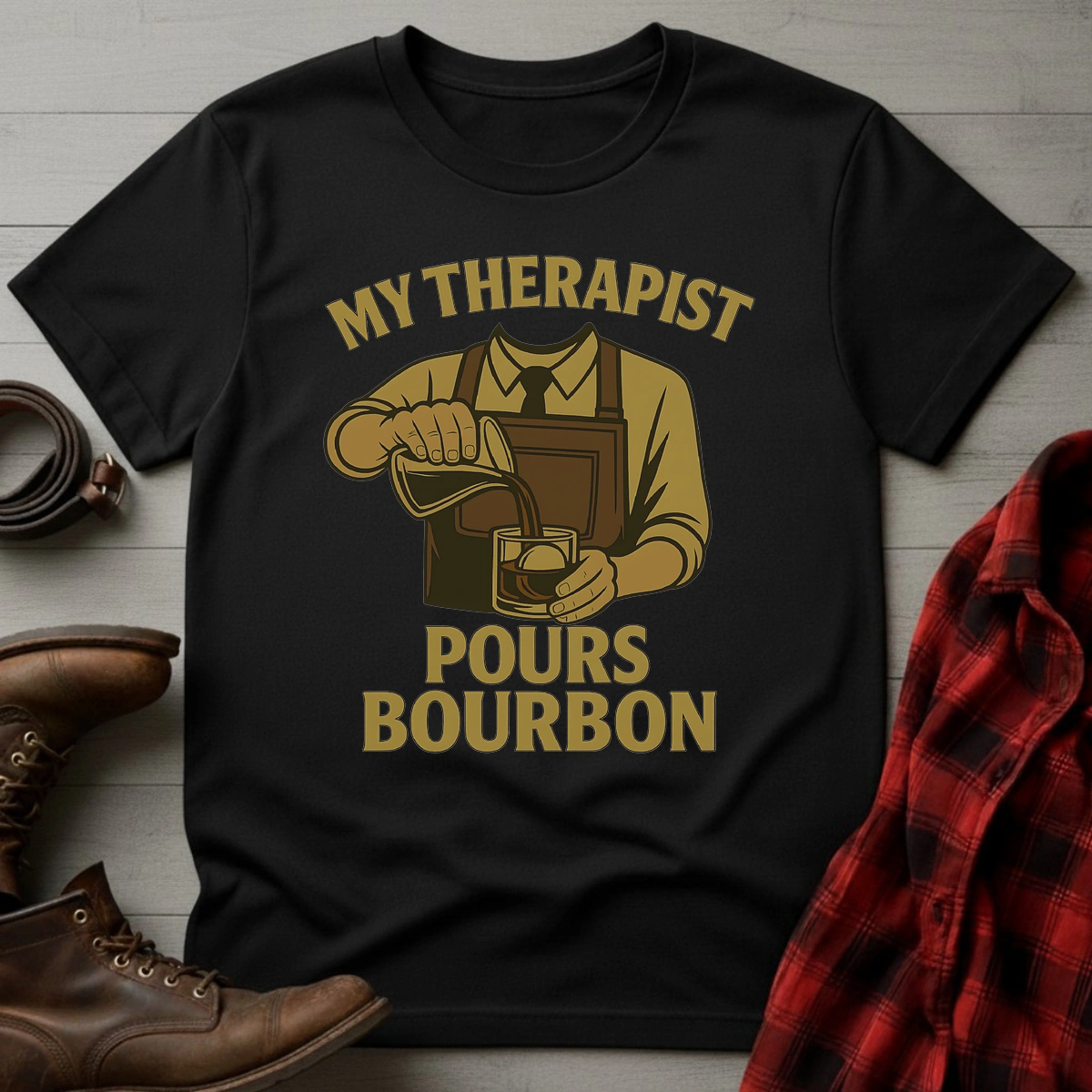 Bourbon Therapist T-Shirt