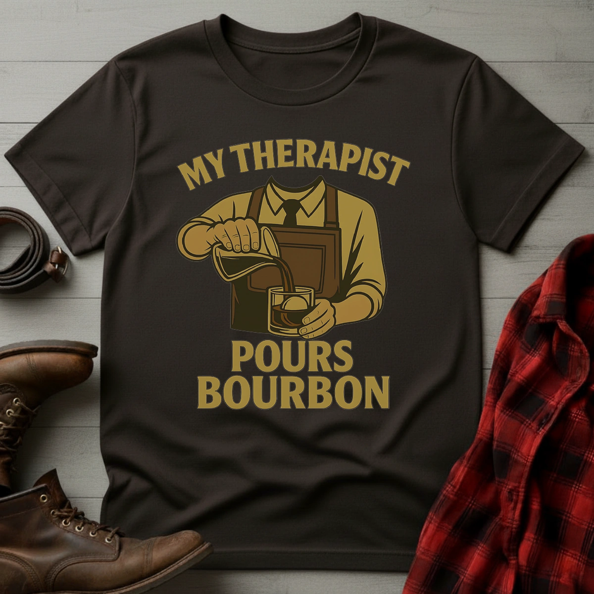 Bourbon Therapist T-Shirt