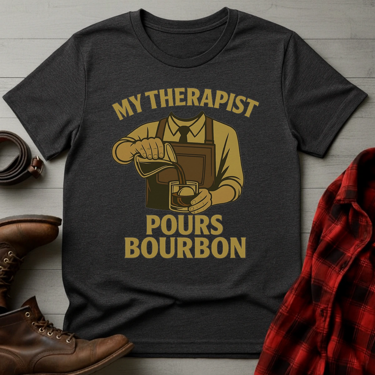 Bourbon Therapist T-Shirt