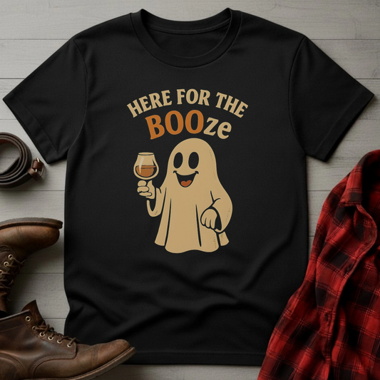 Whiskey Ghost Halloween T-Shirt