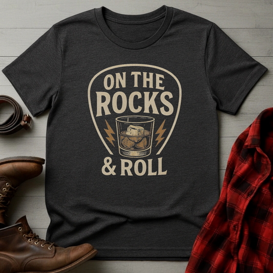 Rocks & Roll Whiskey T-Shirt