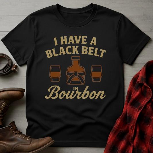 Bourbon Black Belt T-Shirt