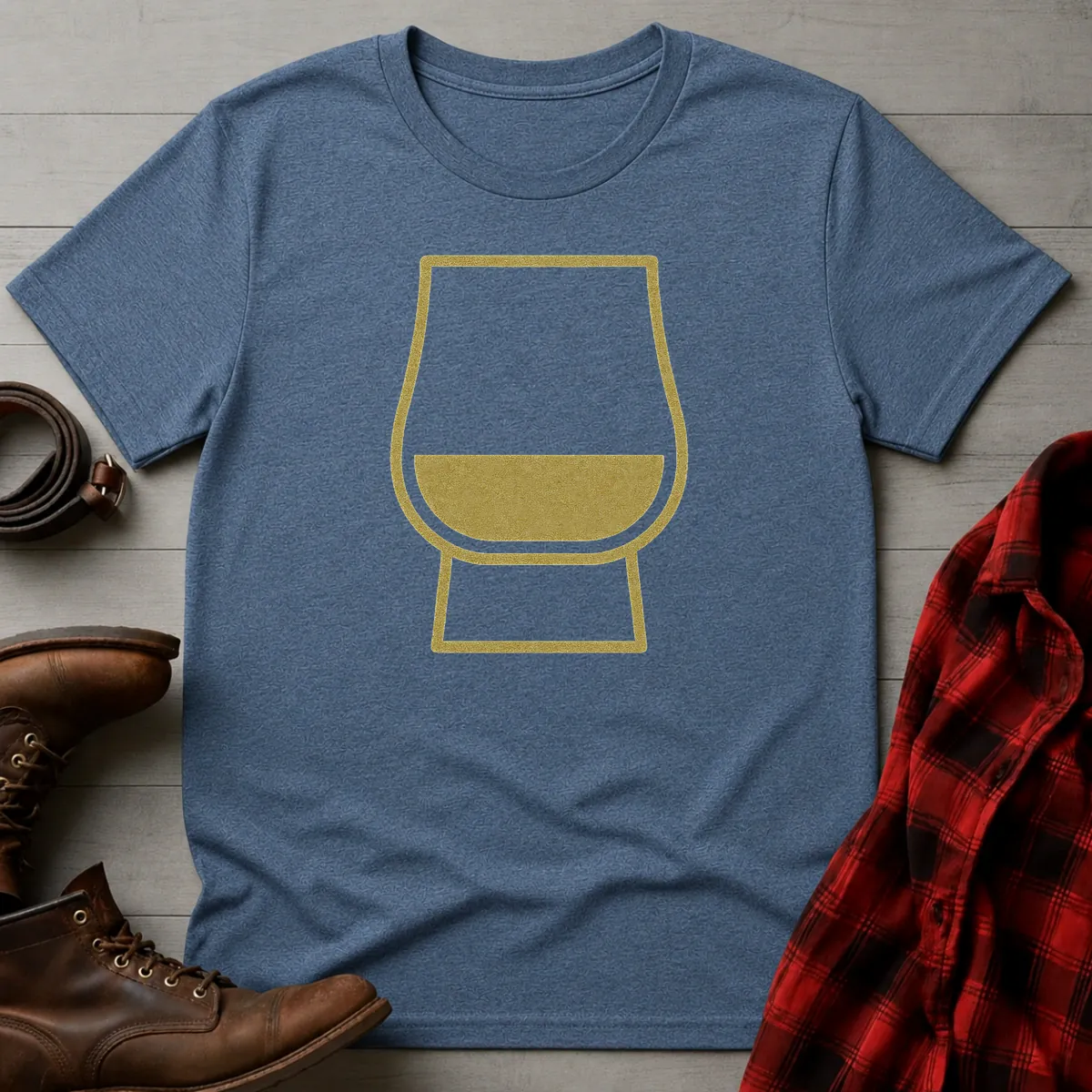 Whiskey Tumbler Glass T-Shirt