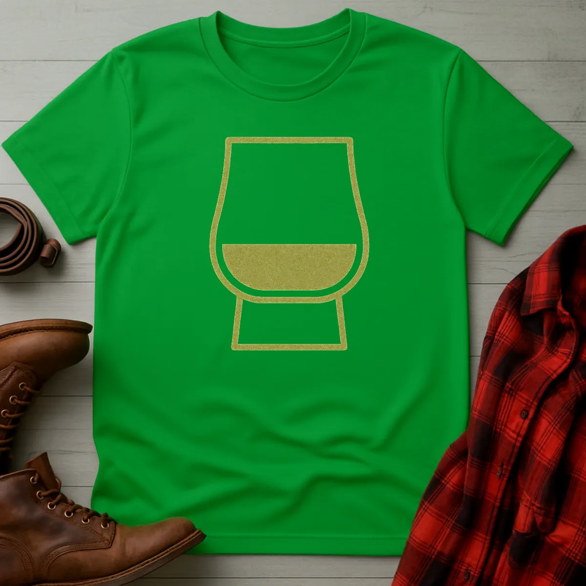 Whiskey Tumbler Glass T-Shirt