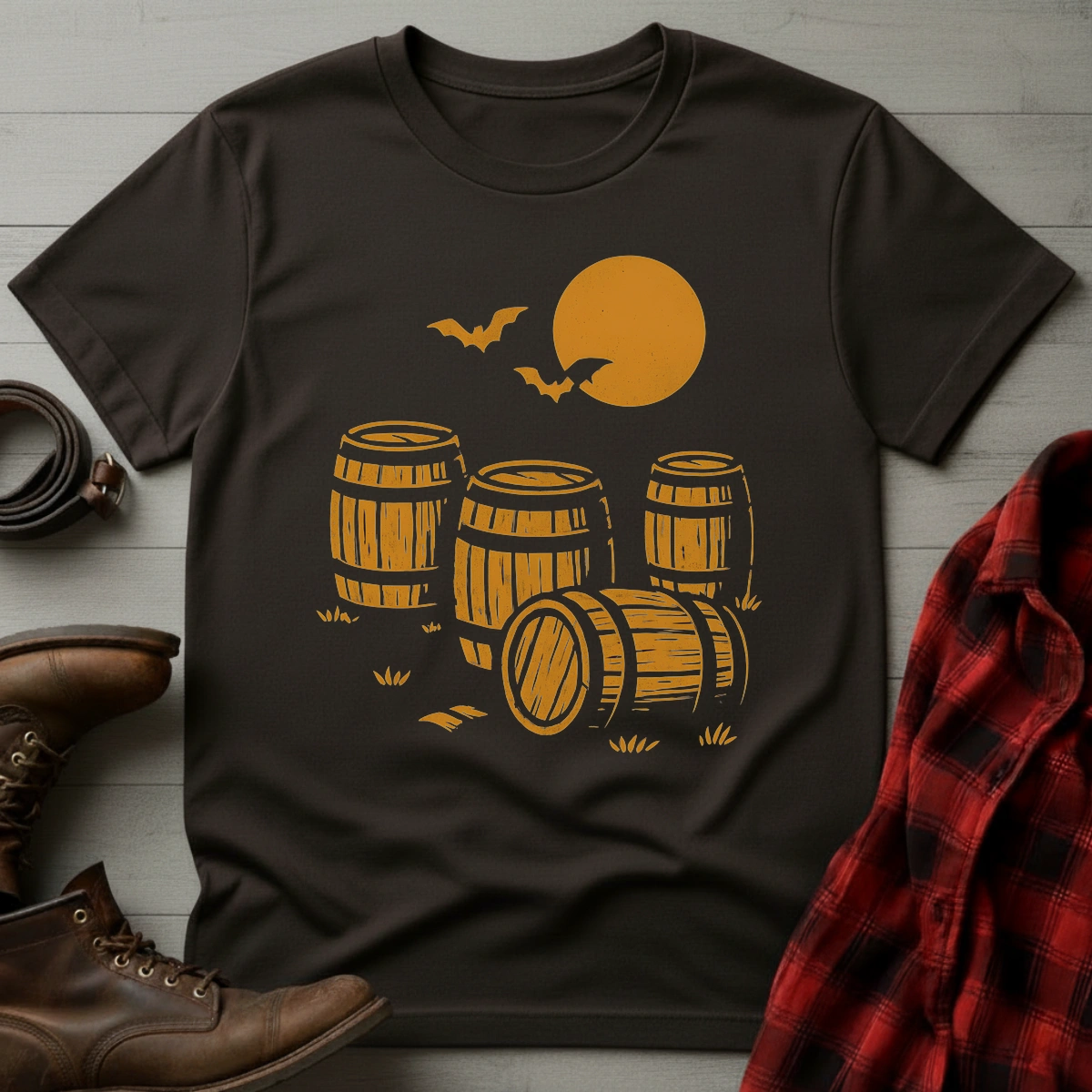 Whiskey Barrel Graveyard T-Shirt