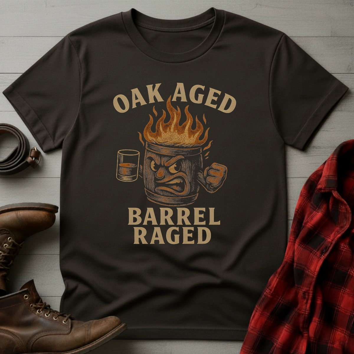 Oak Aged Barrel Raged T-Shirt