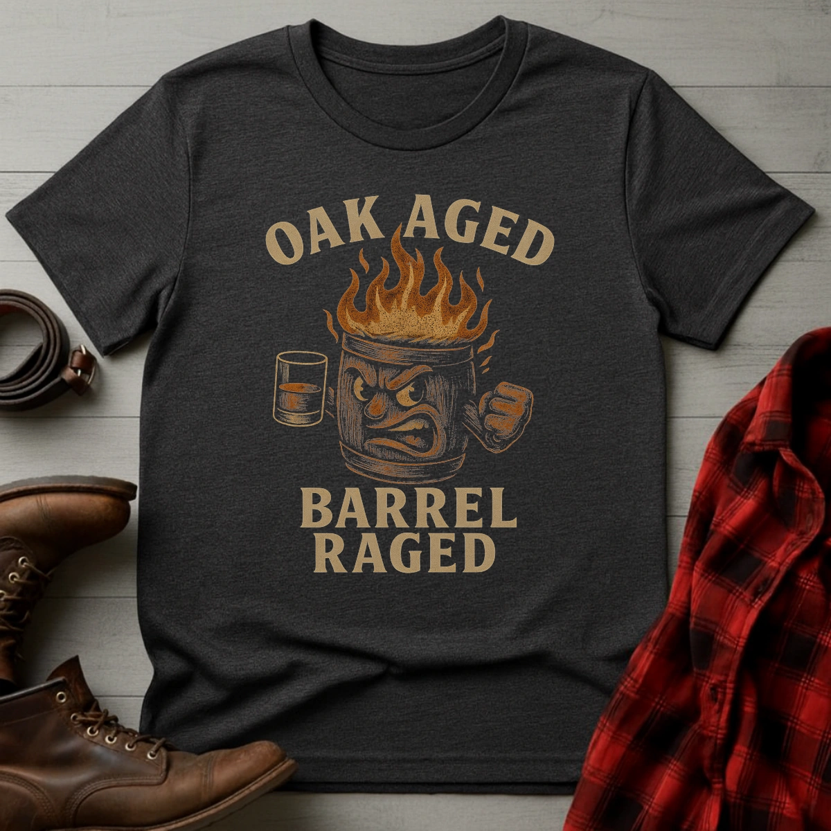 Oak Aged Barrel Raged T-Shirt