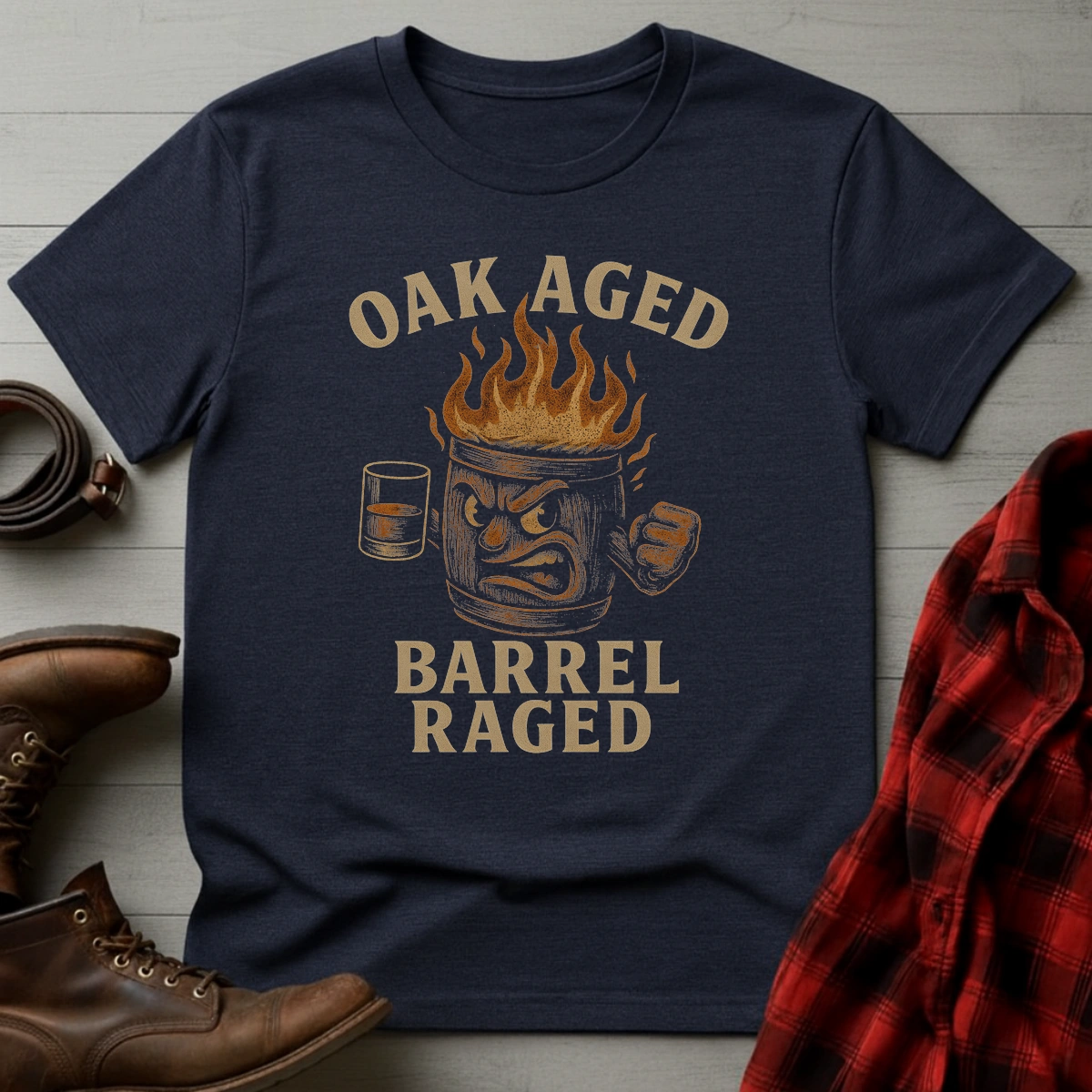 Oak Aged Barrel Raged T-Shirt