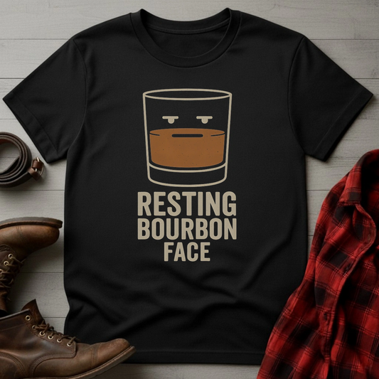 Resting Bourbon Face T-Shirt