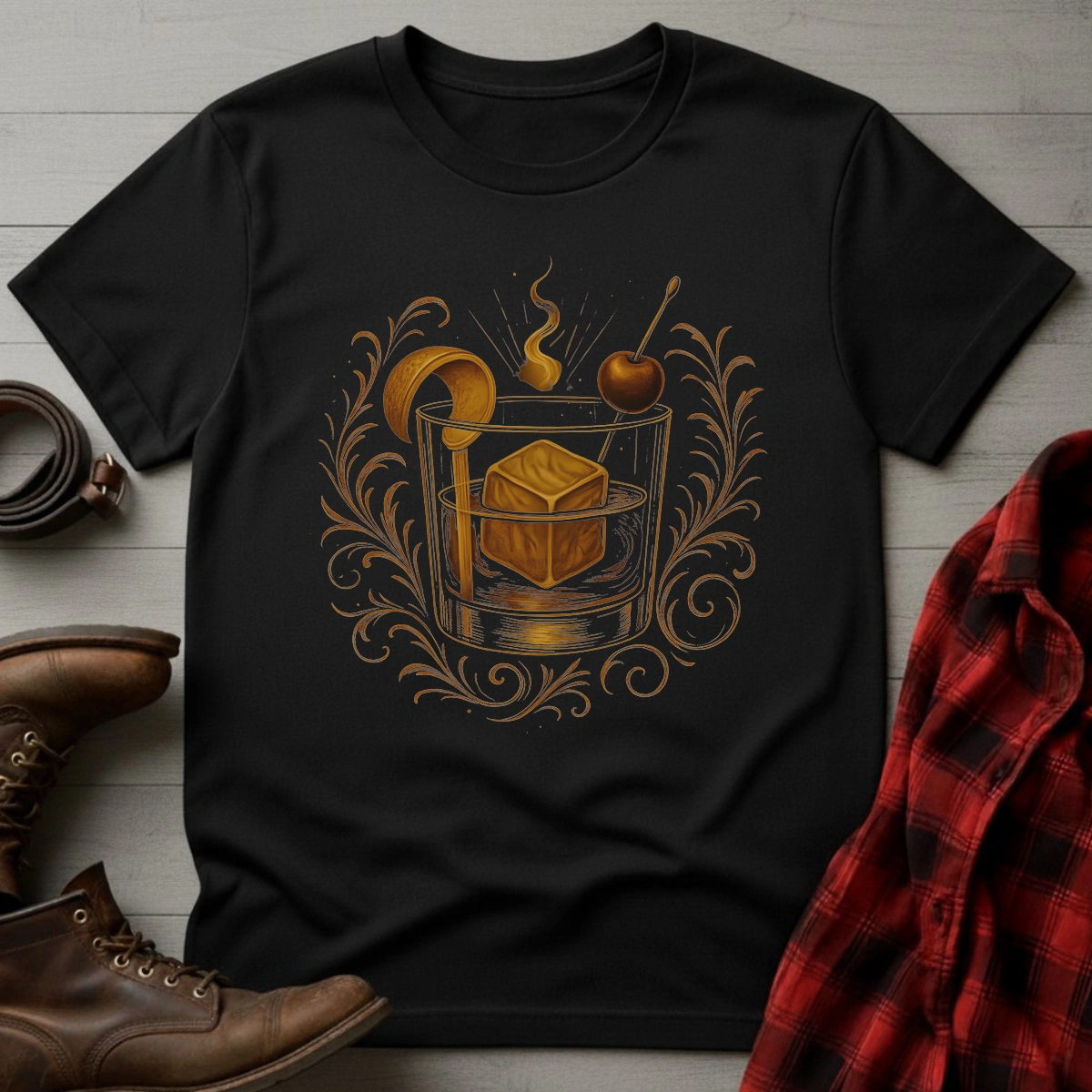Whiskey Old Fashioned T-Shirt