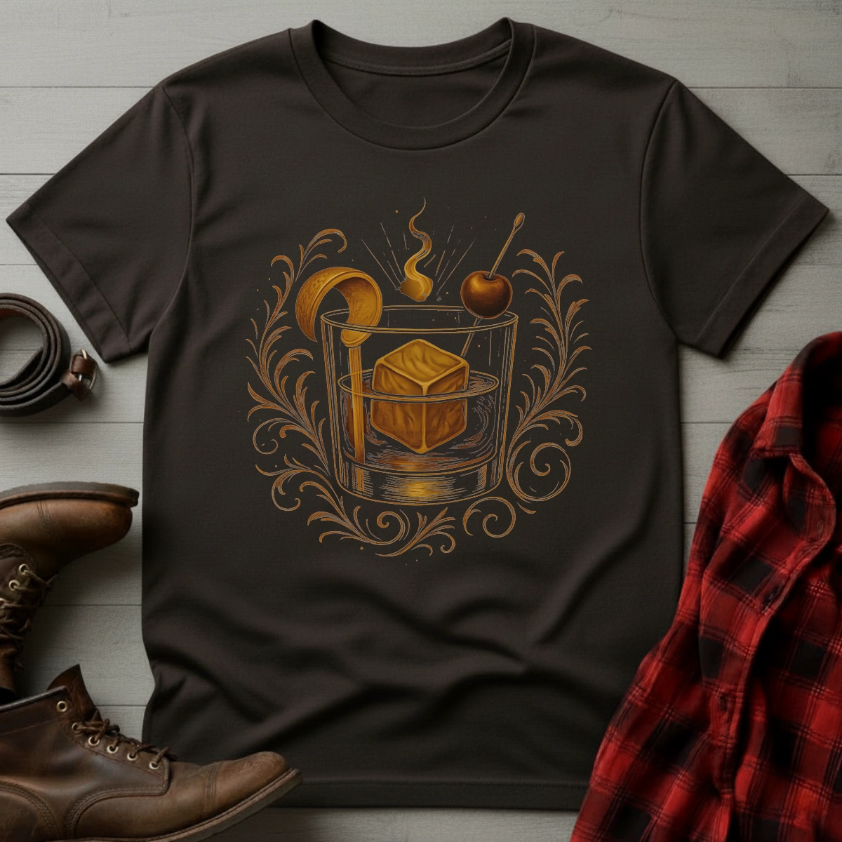 Whiskey Old Fashioned T-Shirt