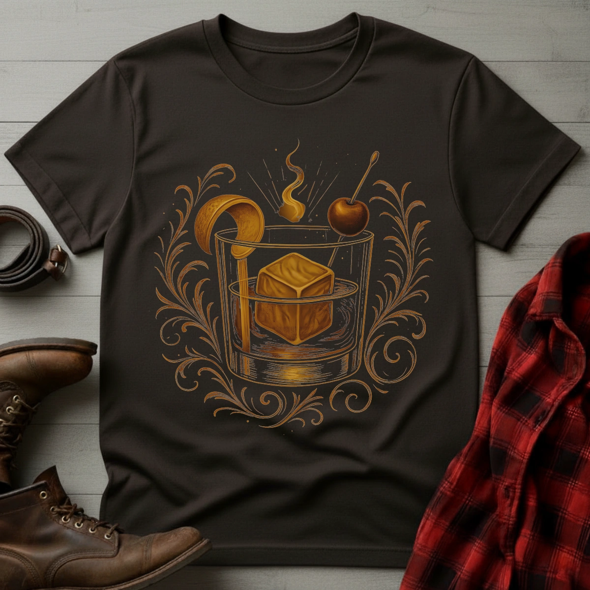 Whiskey Old Fashioned T-Shirt