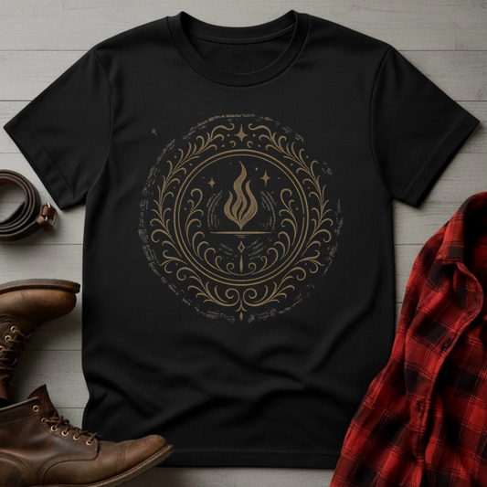 Distressed Distillers Flame T-Shirt