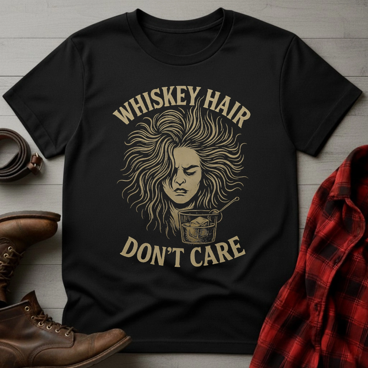Her Whiskey Hair T-Shirt