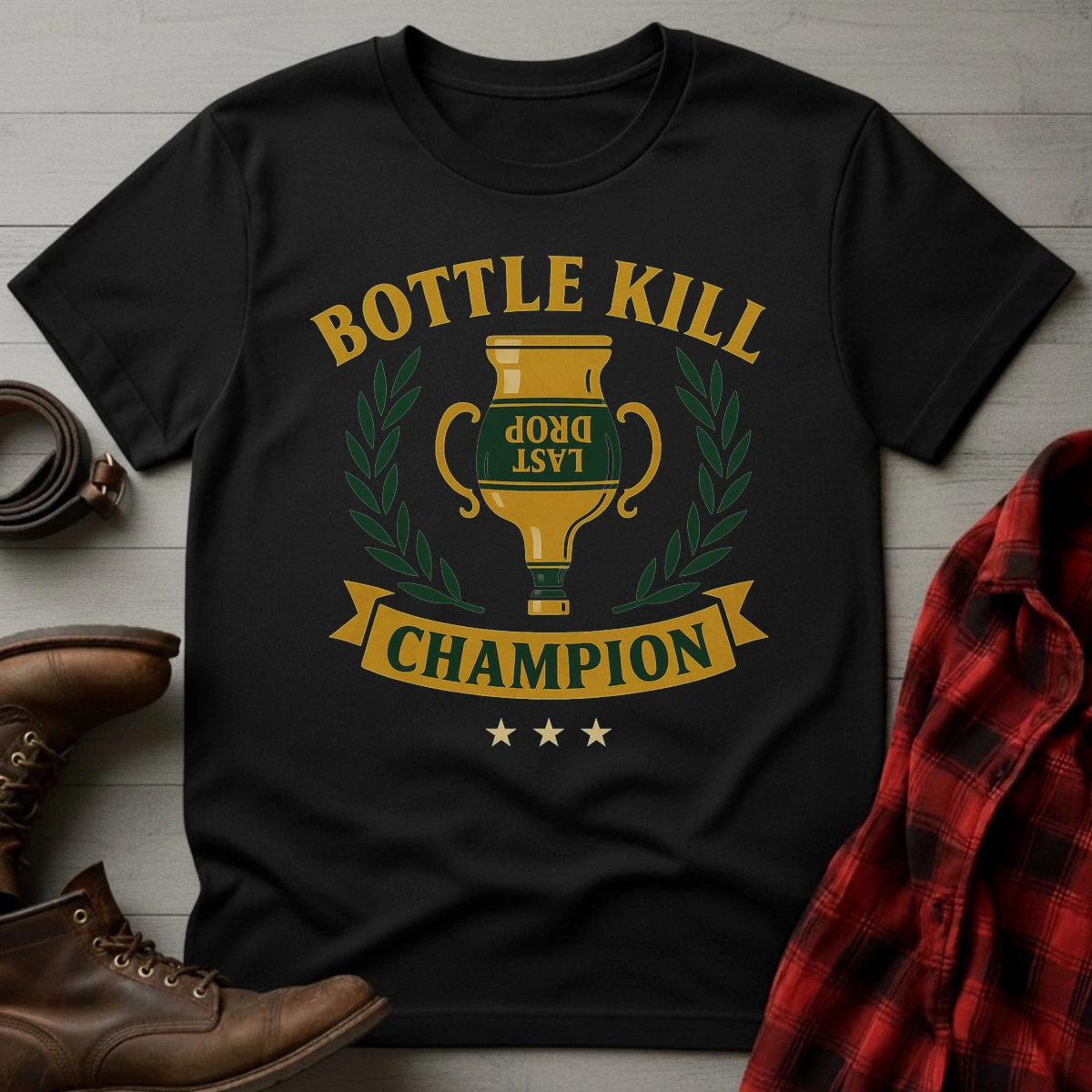 Bottle Kill Champion T-Shirt