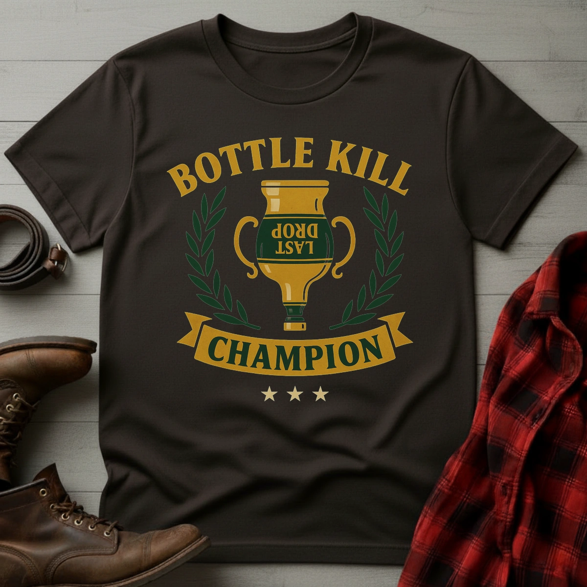 Bottle Kill Champion T-Shirt