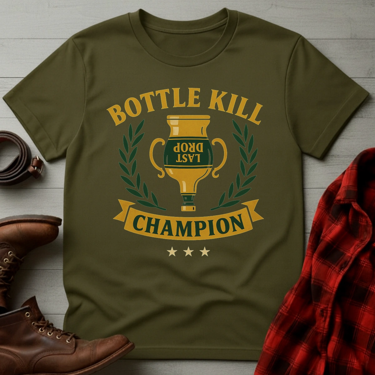 Bottle Kill Champion T-Shirt