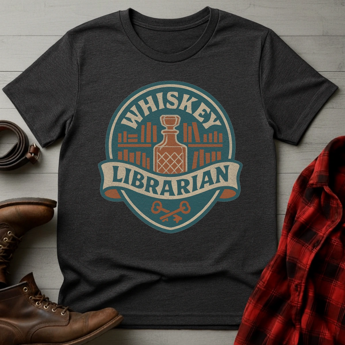 Whiskey Librarian T-Shirt