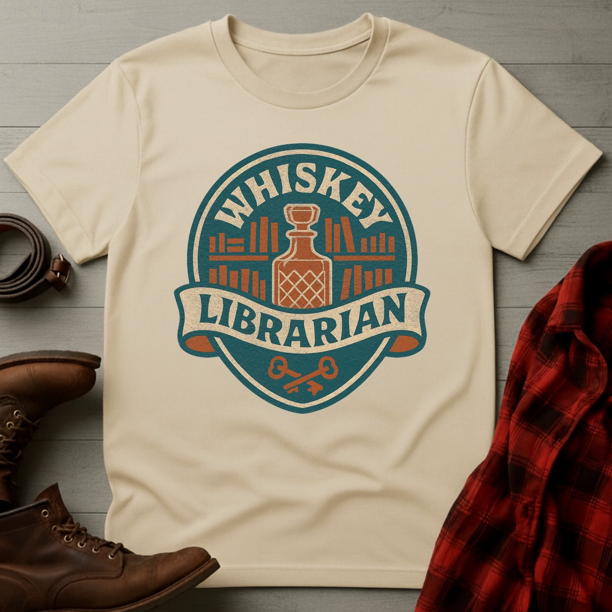 Whiskey Librarian T-Shirt