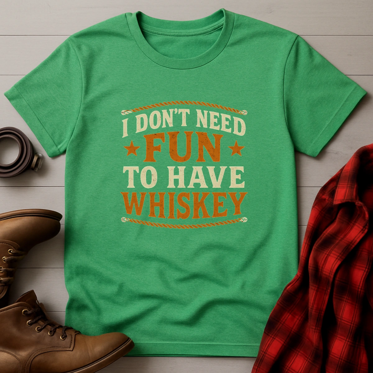 Fun Whiskey Ropes T-Shirt