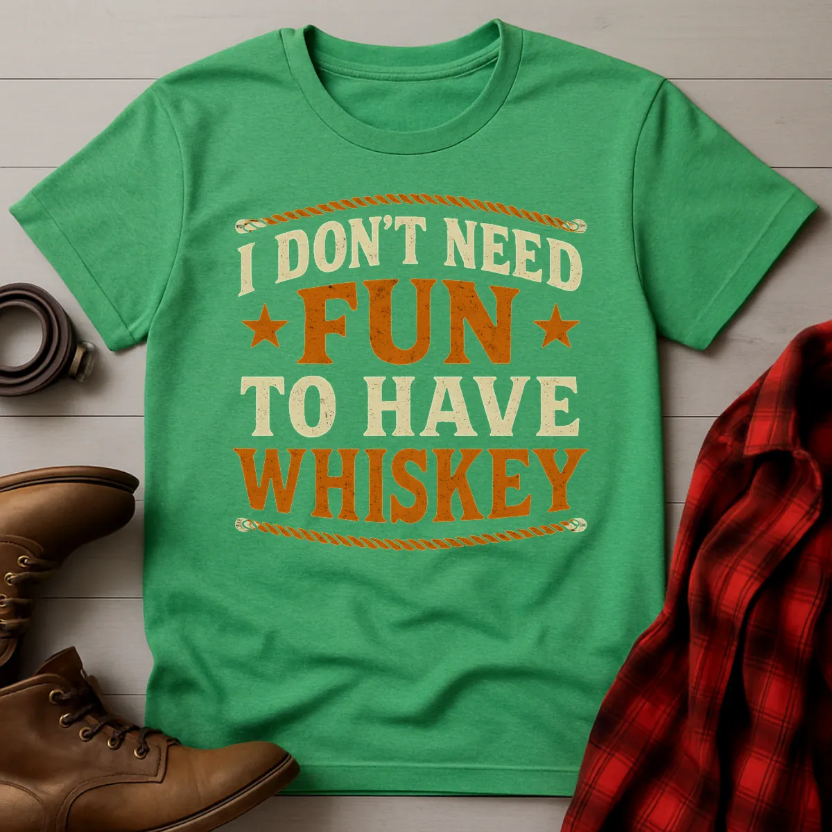 Fun Whiskey Ropes T-Shirt