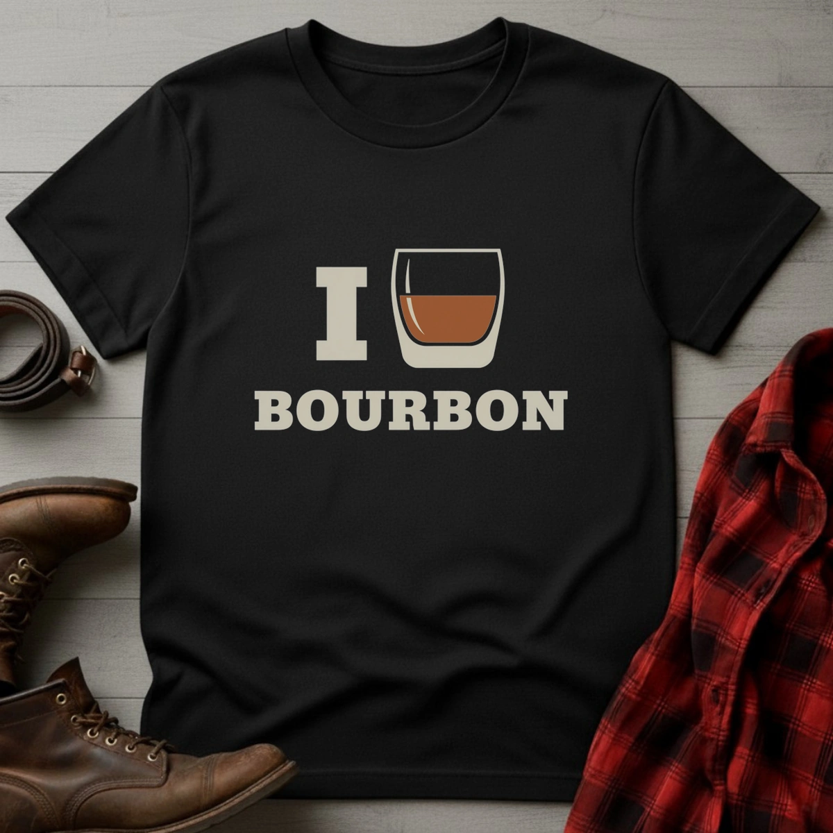 I Love Bourbon T-Shirt