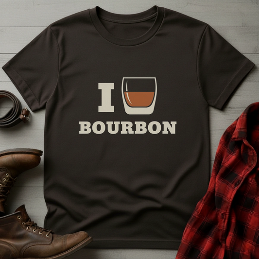 I Love Bourbon T-Shirt