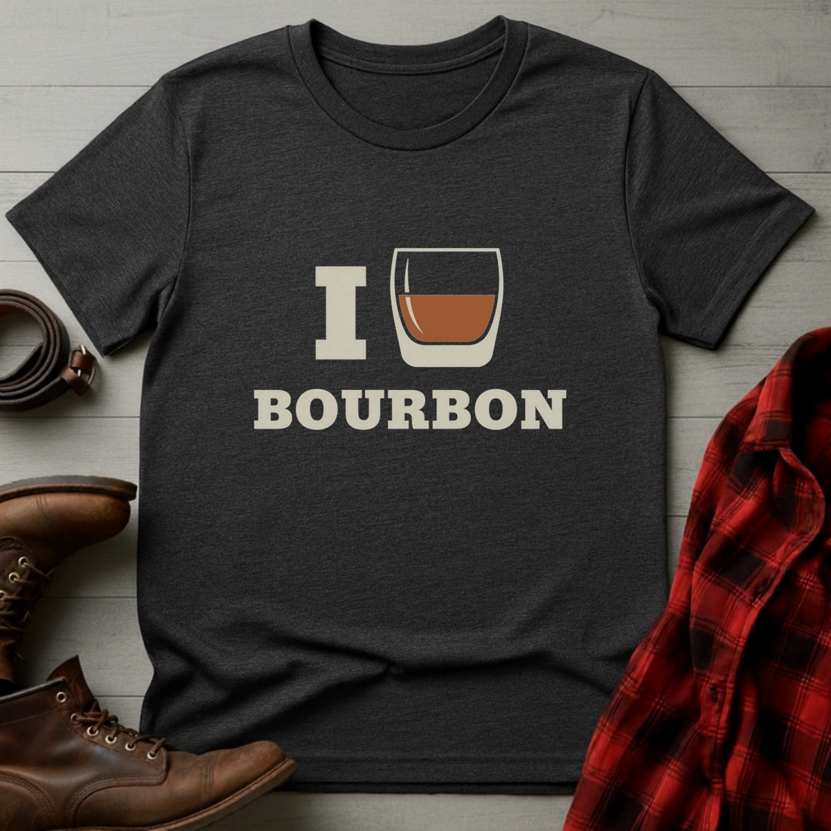 I Love Bourbon T-Shirt