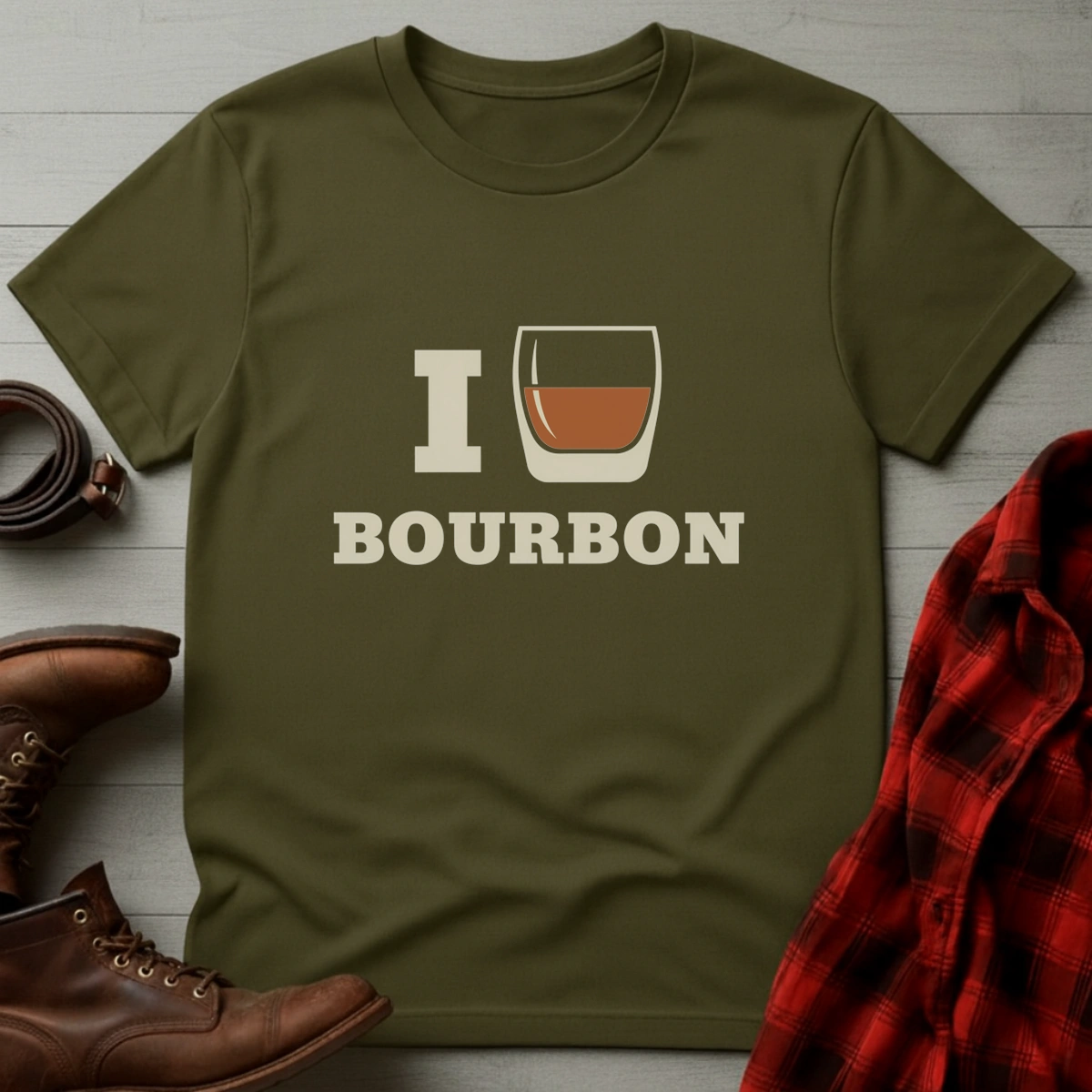 I Love Bourbon T-Shirt