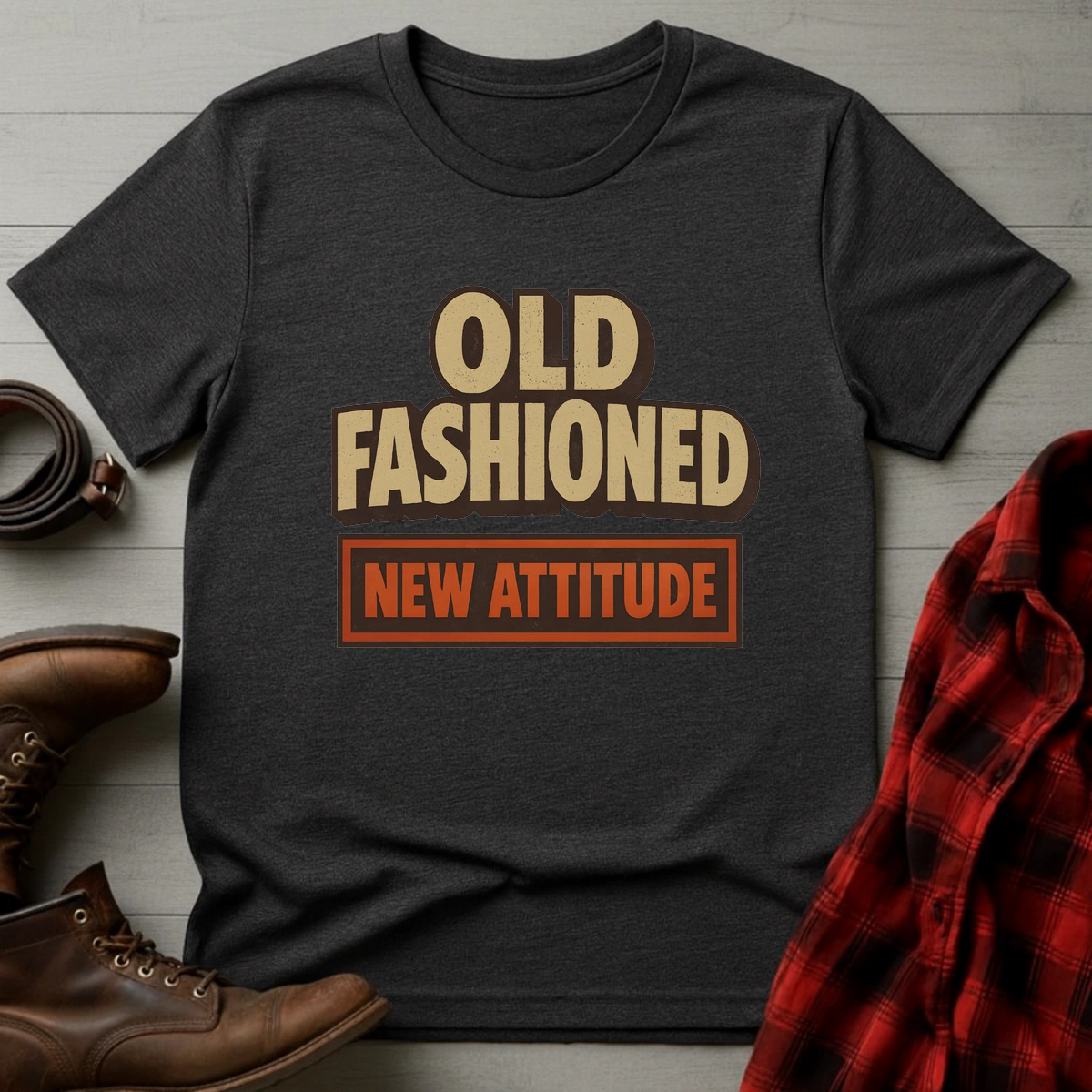 Old Fashioned New Attitude T-Shirt