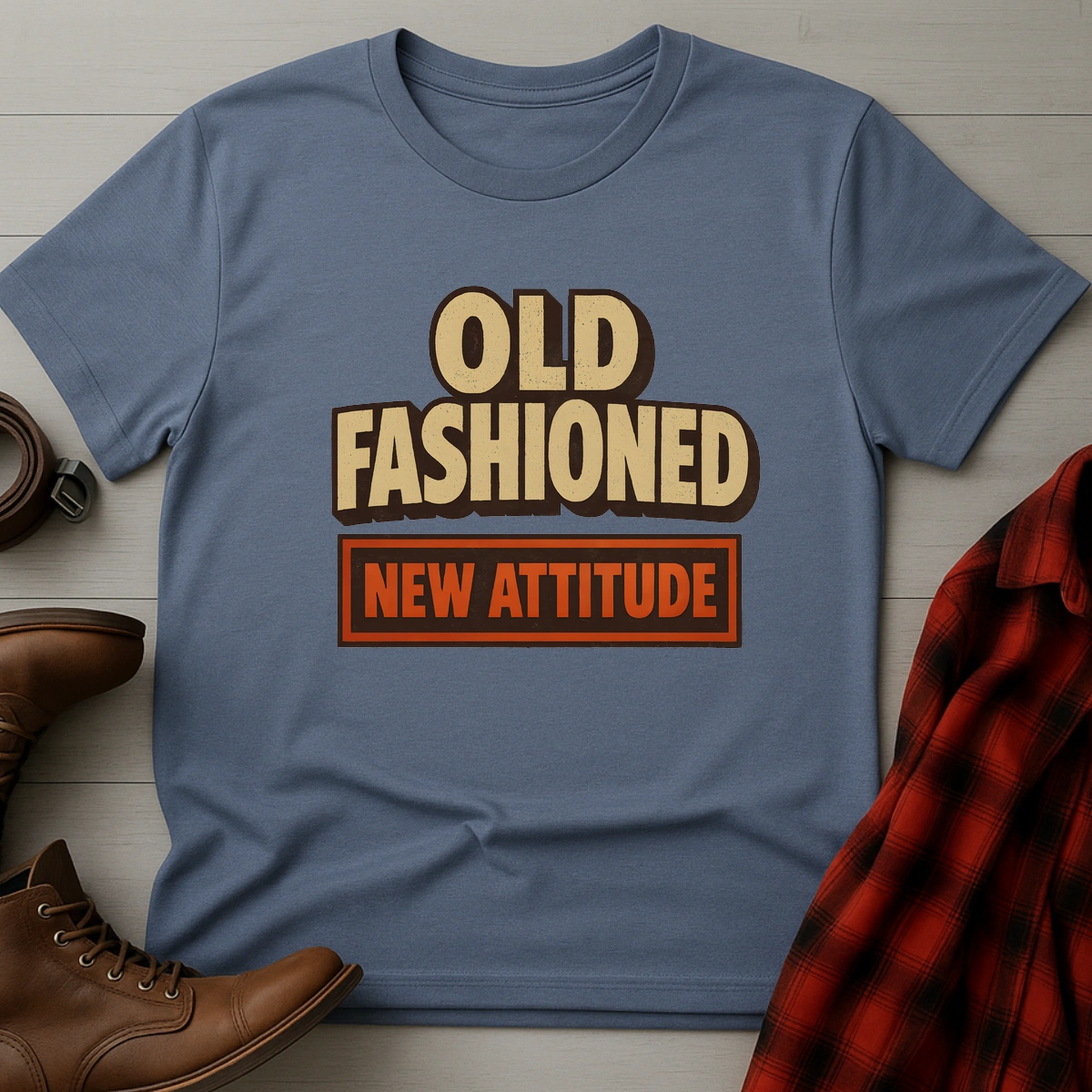 Old Fashioned New Attitude T-Shirt
