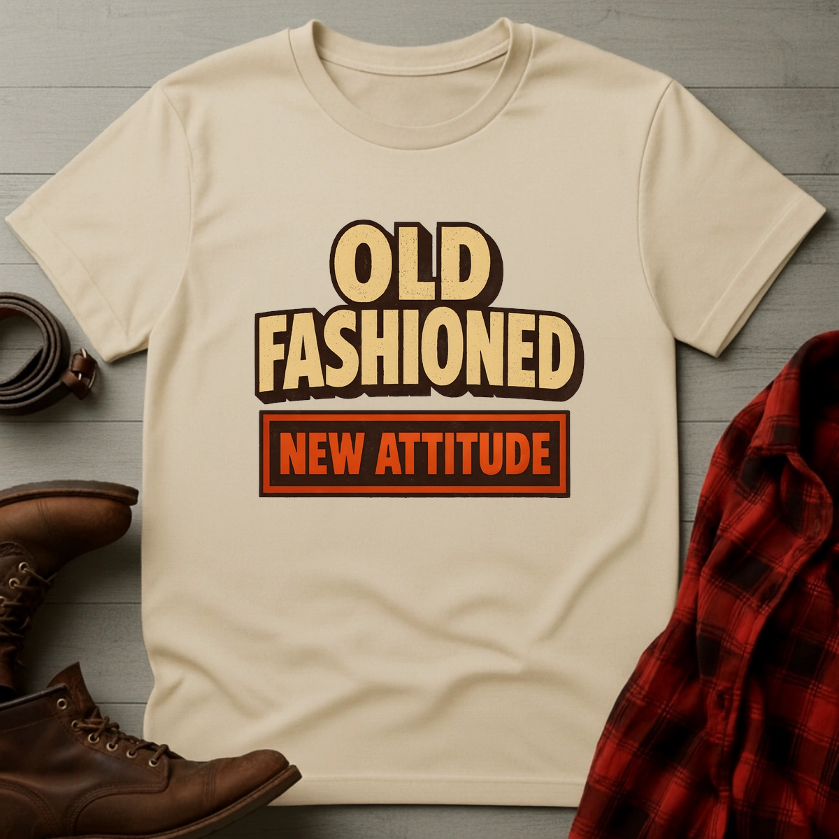 Old Fashioned New Attitude T-Shirt