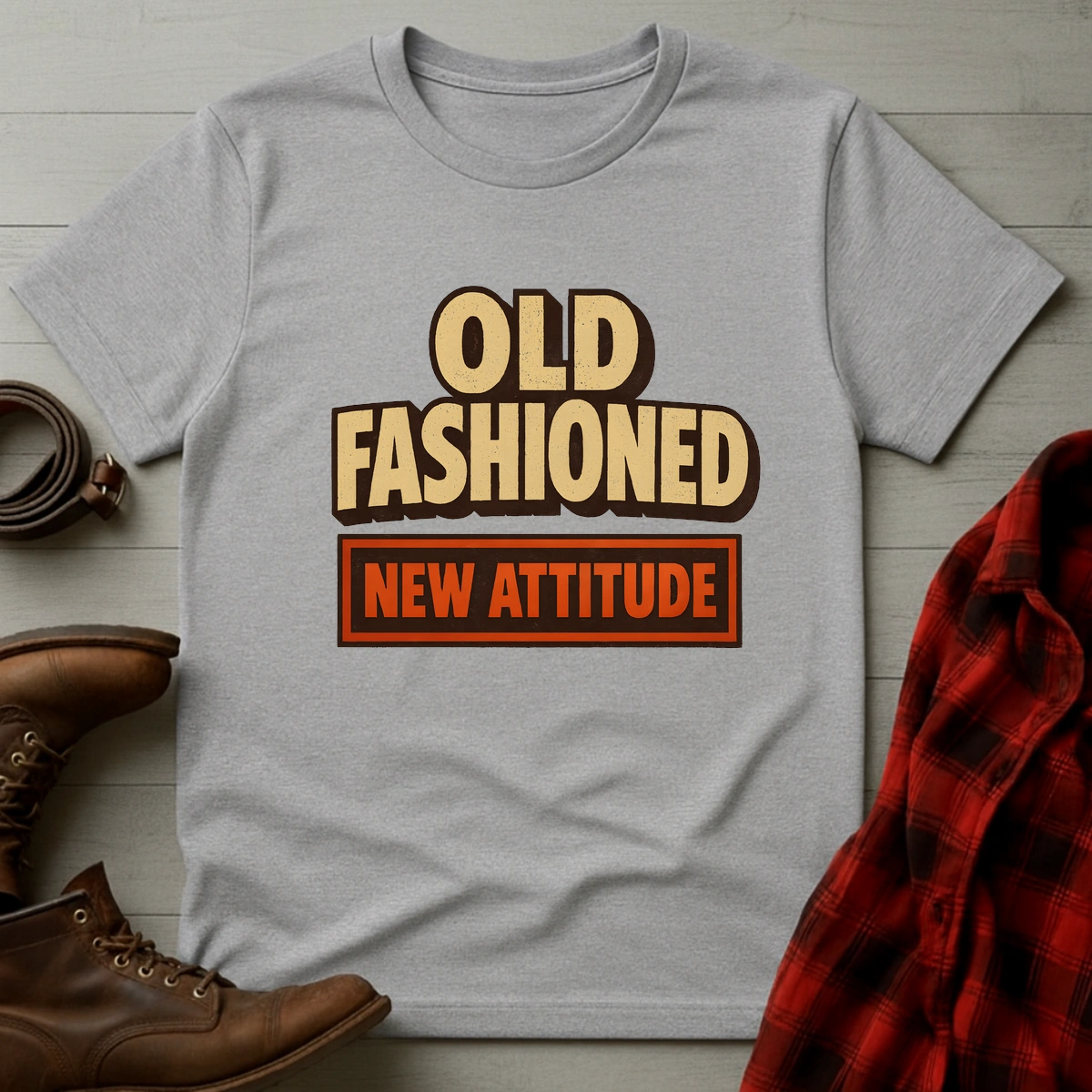 Old Fashioned New Attitude T-Shirt