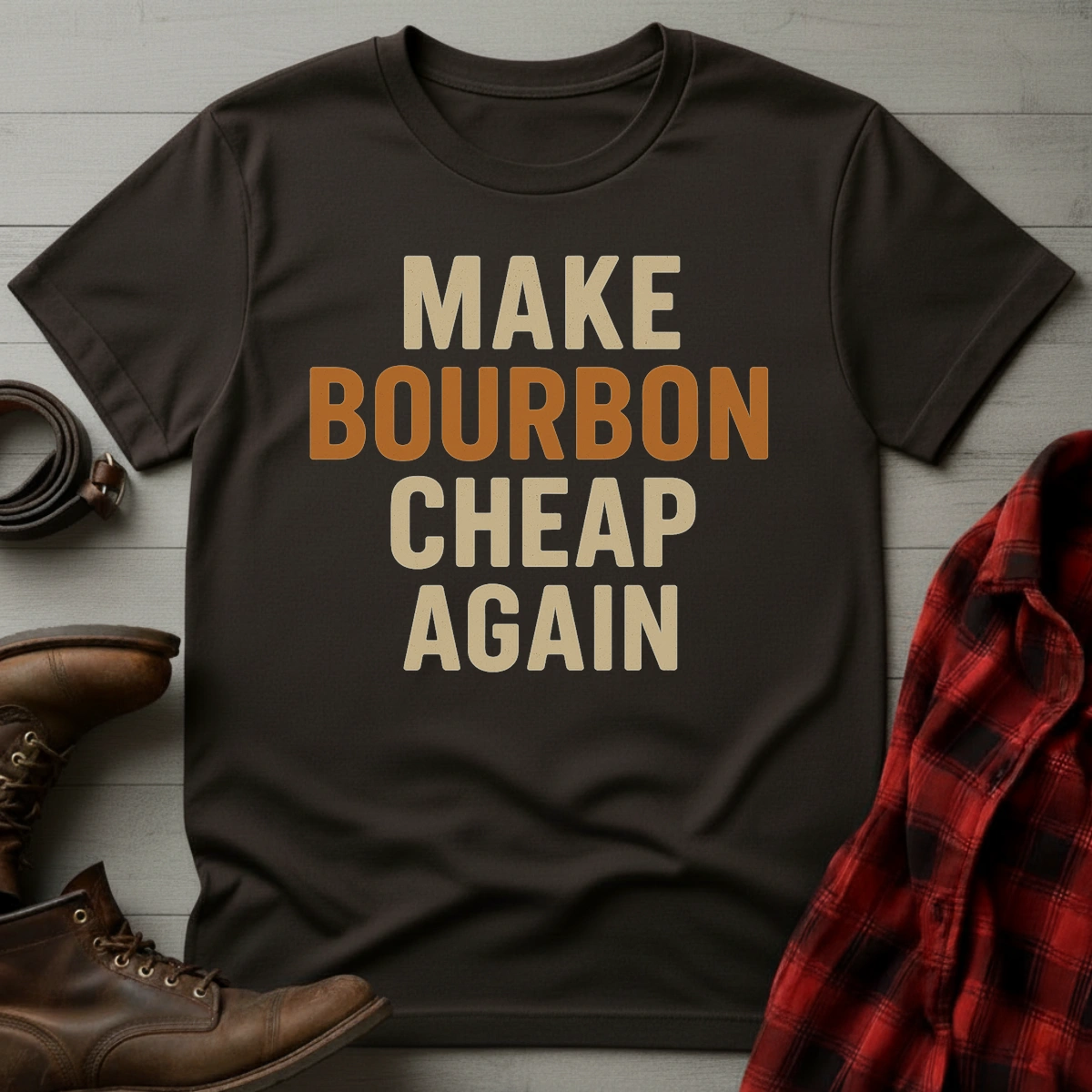 Make Bourbon Cheap Again T-Shirt