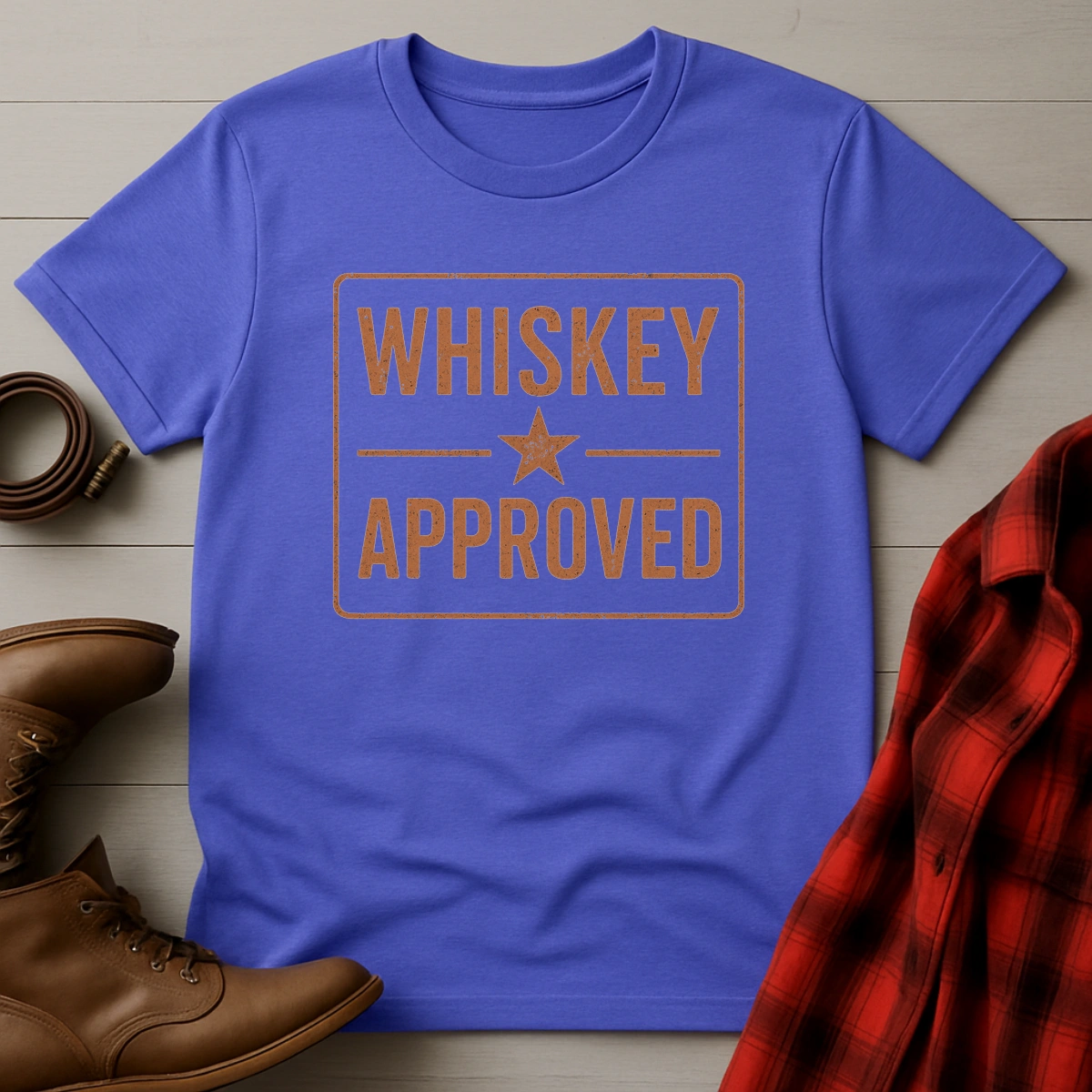 Whiskey Approved Star T-Shirt