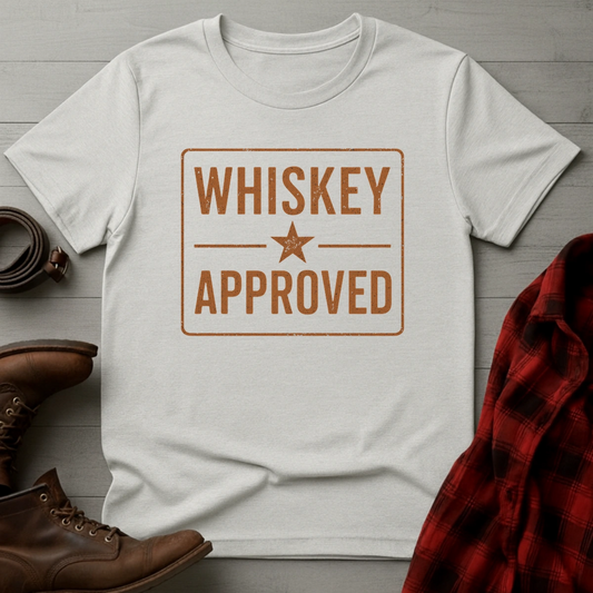 Whiskey Approved Star T-Shirt