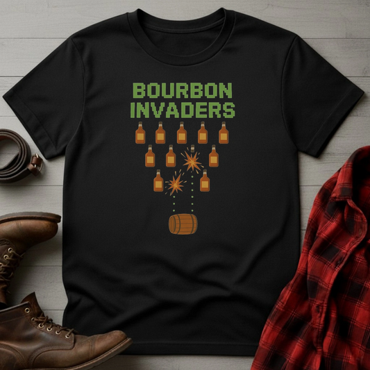 Bourbon Invaders T-Shirt