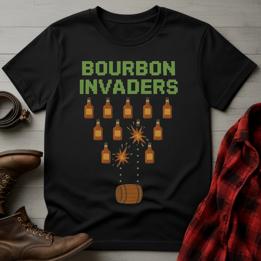 Bourbon Invaders T-Shirt