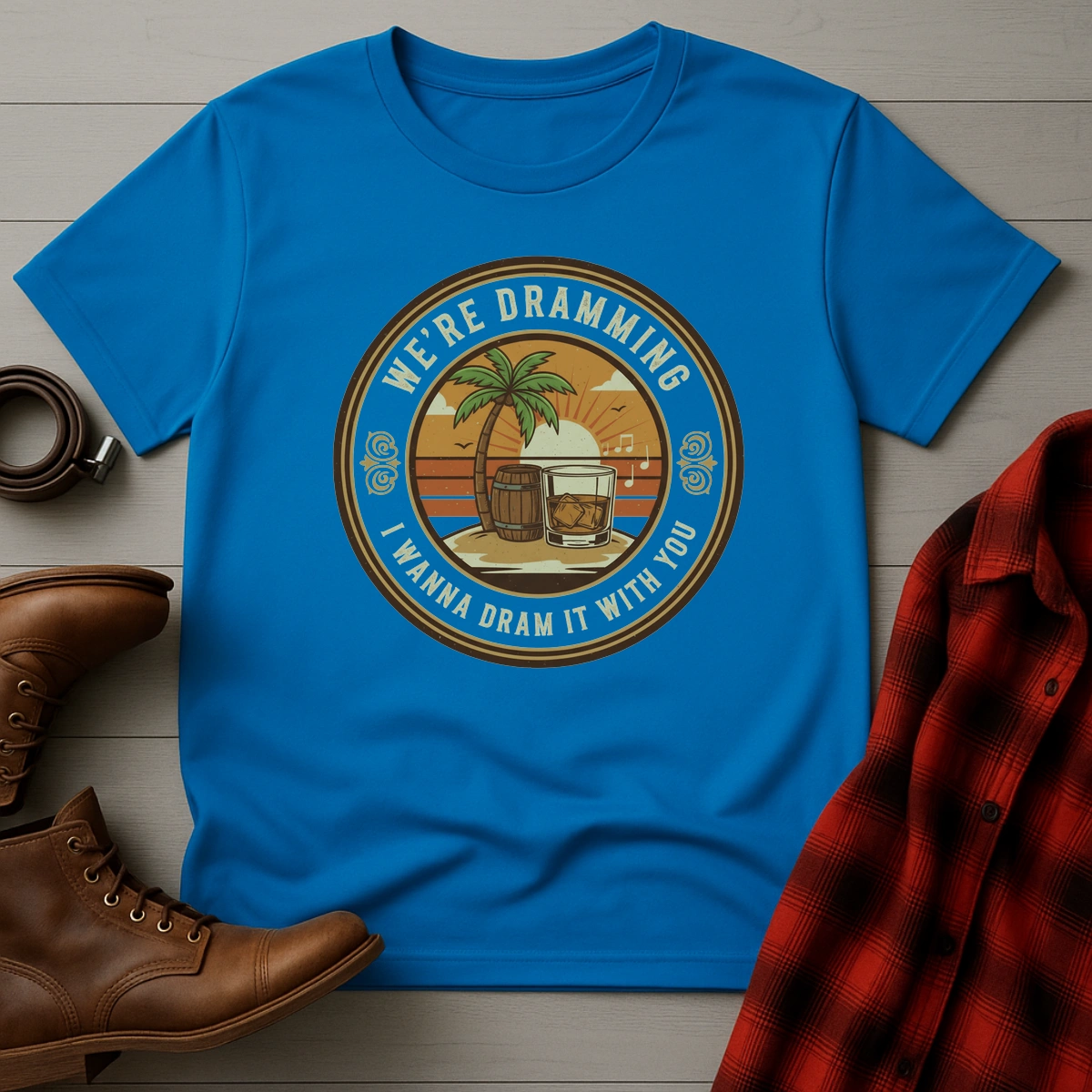 Dramming Tropical Sunset T-Shirt