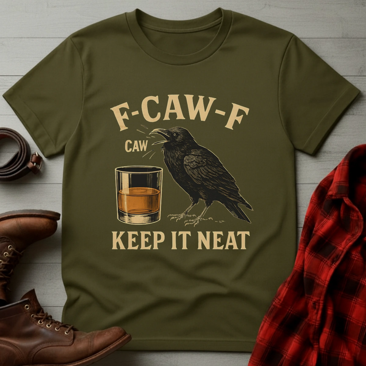 F-CAW-F Keep It Neat T-Shirt