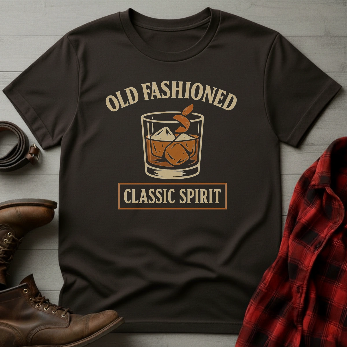 Old Fashioned Classic Spirit T-Shirt