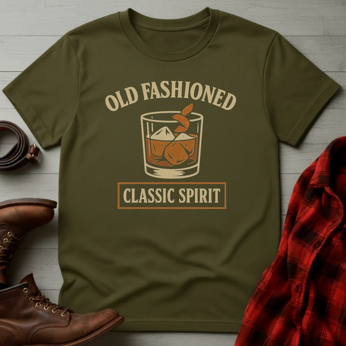 Old Fashioned Classic Spirit T-Shirt