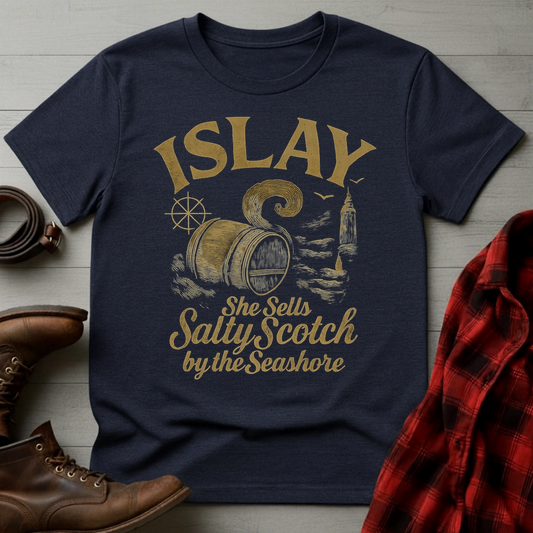 Islay Salty Scotch by Seashore T-Shirt