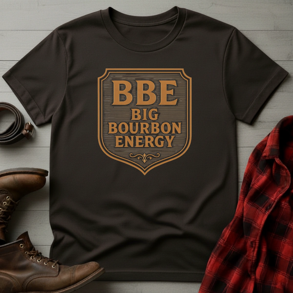 Big Bourbon Energy Shield T-Shirt