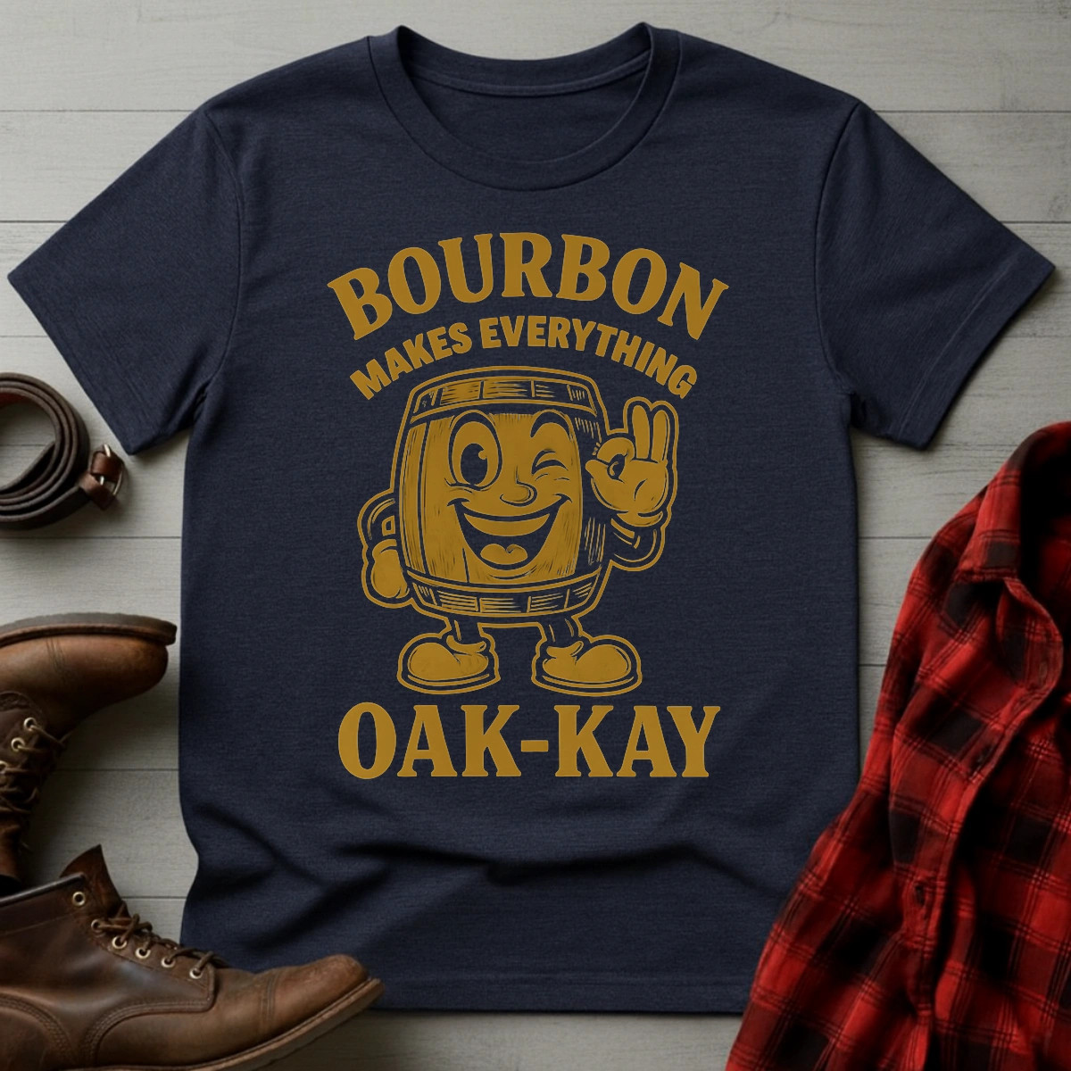 Bourbon Makes Everything Oak-kay T-Shirt