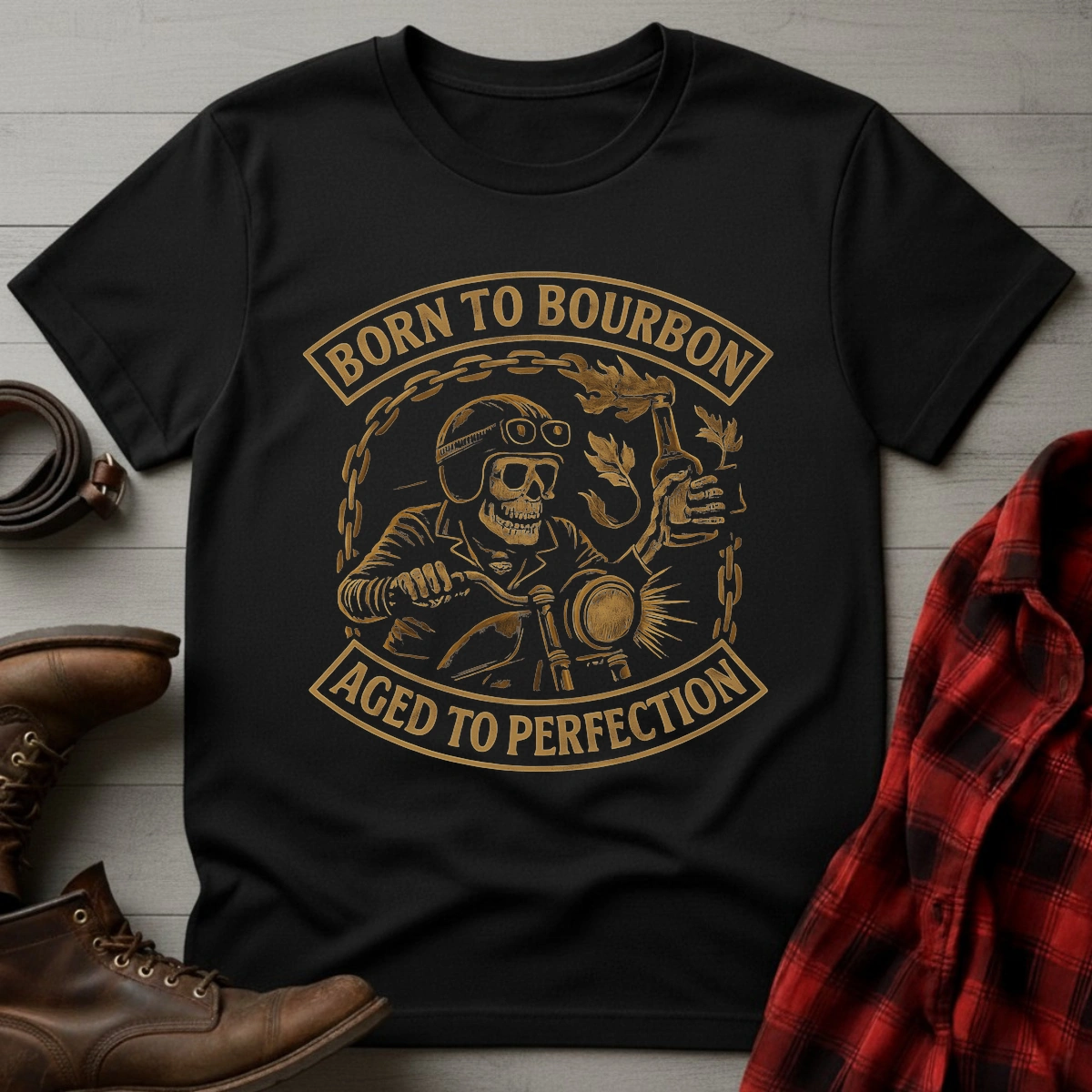 Born to Bourbon Aged to Perfection T-Shirt