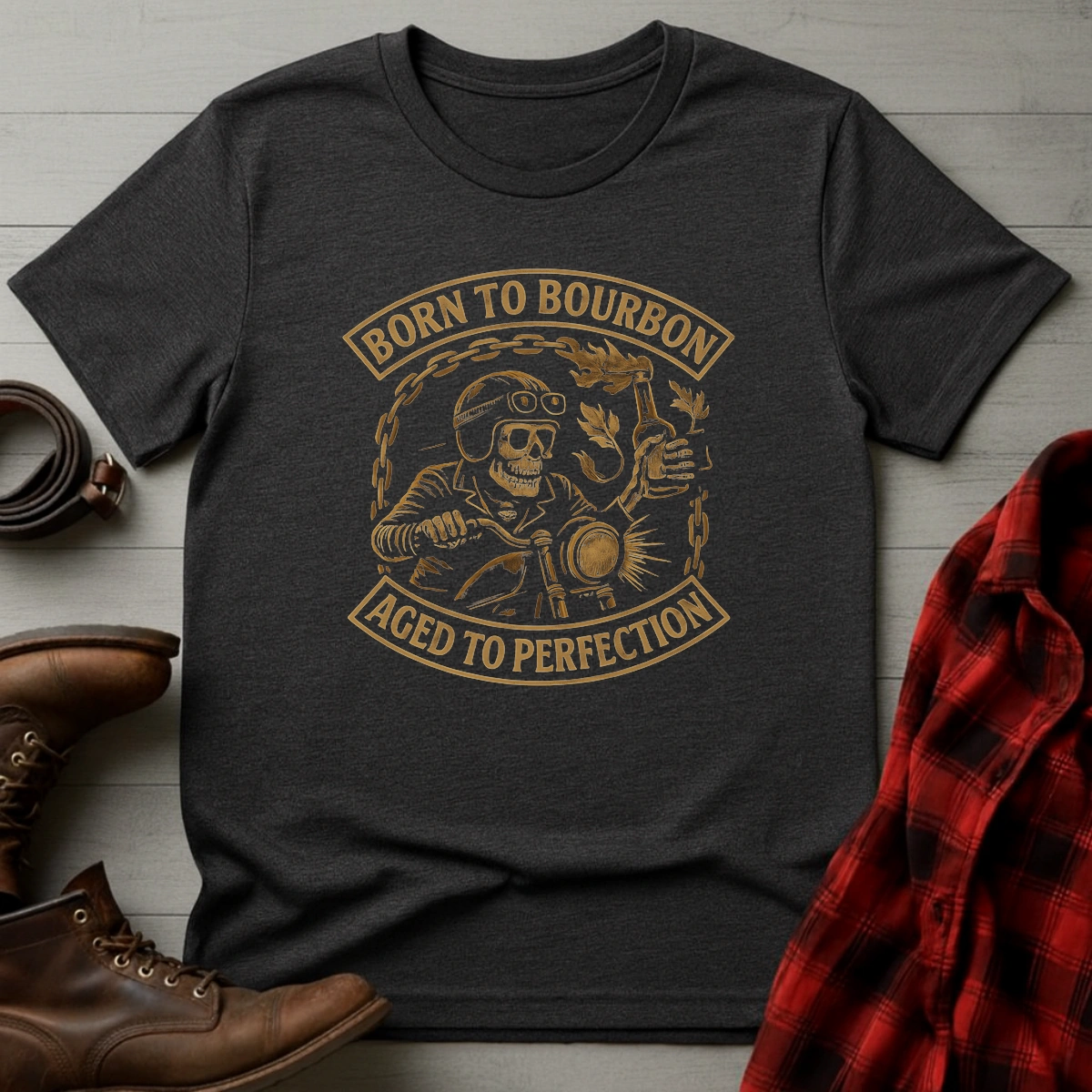 Born to Bourbon Aged to Perfection T-Shirt