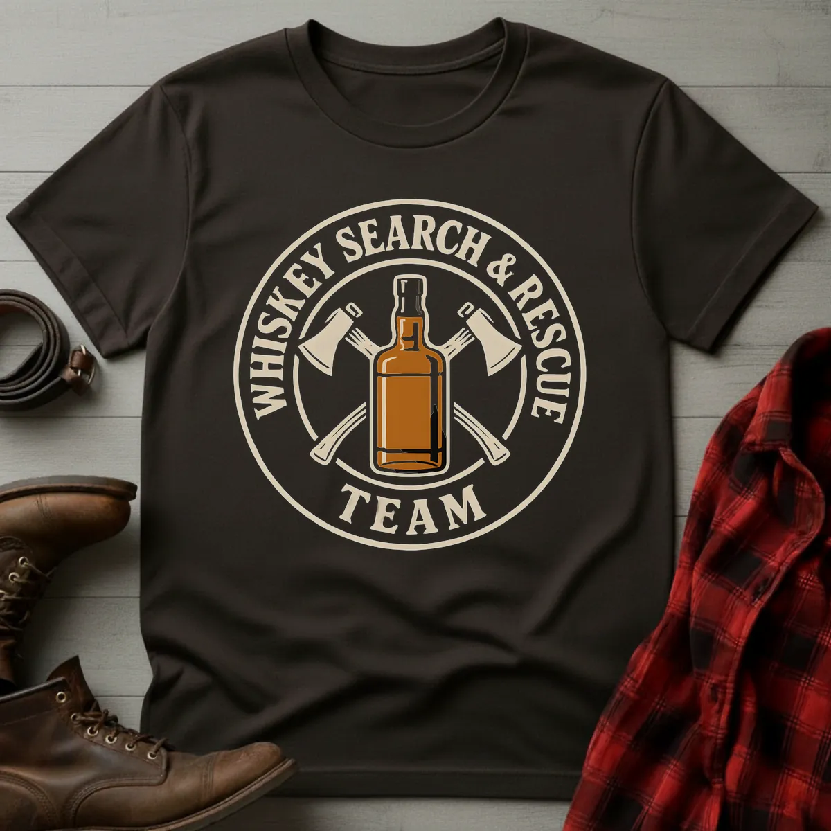 Whiskey Search & Rescue Team T-Shirt