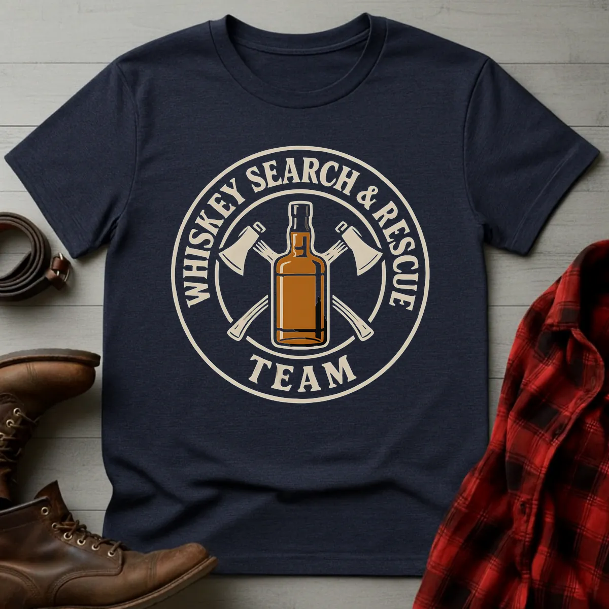 Whiskey Search & Rescue Team T-Shirt